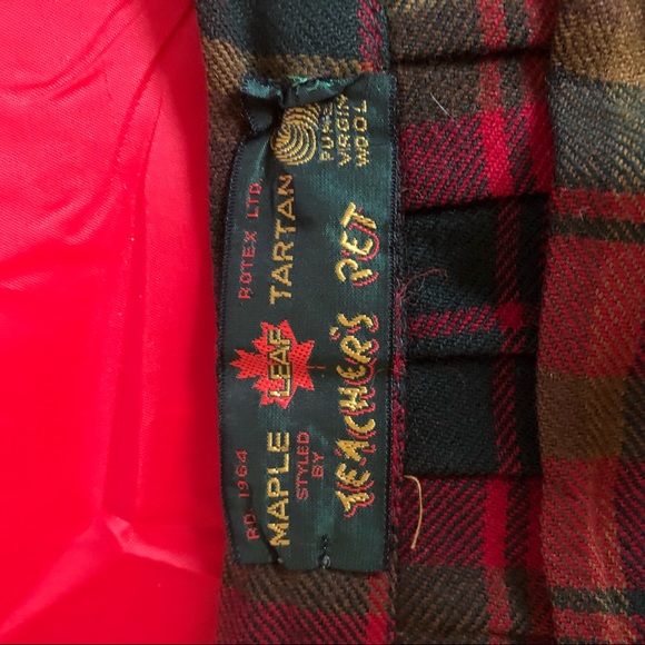 Vintage mini kilt x2 ( could be fine for a child) - Picture 3 of 10